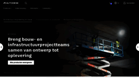 What Autodesk.nl website looked like in 2023 (This year)