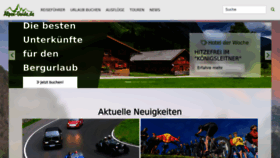 What Alpen-guide.de website looked like in 2023 (This year)