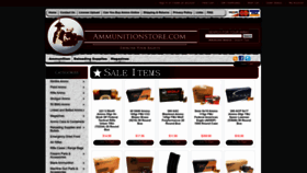 What Ammunitionstore.com website looked like in 2023 (This year)