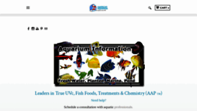 What Americanaquariumproducts.com website looked like in 2023 (This year)