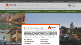 What Animod.de website looked like in 2023 (This year)