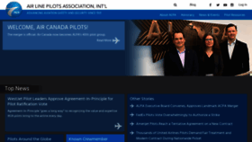 What Alpa.org website looked like in 2023 (This year)