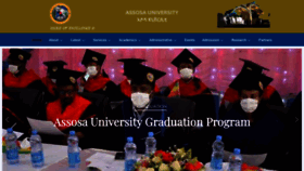 What Asu.edu.et website looked like in 2023 (This year)