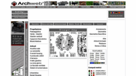 What Archweb.it website looked like in 2023 (This year)