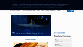 What Astrologyzone.com website looked like in 2023 (This year)