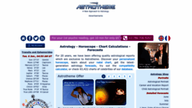 What Astrotheme.com website looked like in 2023 (This year)