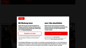 What Auto-motor-und-sport.de website looked like in 2023 (This year)