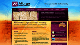 What Allunga.com.au website looked like in 2023 (This year)