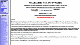 What Apsattv.com website looked like in 2023 (This year)
