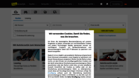 What Autoscout.de website looked like in 2023 (2 years ago)