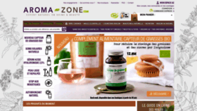 What Aroma-zone.com website looked like in 2023 (This year)