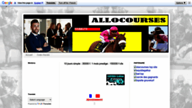 What Allocourses.net website looked like in 2023 (This year)