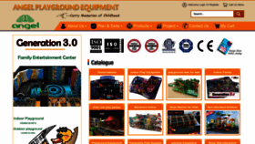 What Angelplayground.com website looked like in 2023 (This year)