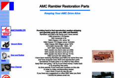 What Amcrambler.com website looked like in 2023 (This year)