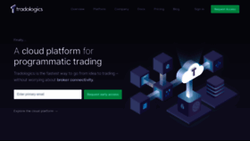 What Algotradingsummit.com website looked like in 2023 (This year)