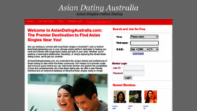 What Asiandatingaustralia.com website looked like in 2023 (This year)