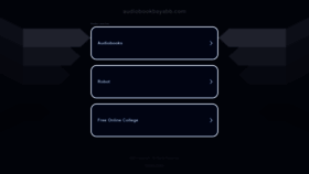 What Audiobookbayabb.com website looked like in 2023 (This year)