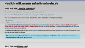 What Anita-schaefer.de website looked like in 2023 (This year)