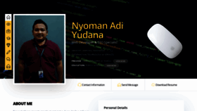 What Adiyudana.com website looked like in 2023 (This year)