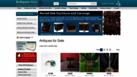 What Antiques-atlas.com website looked like in 2023 (This year)