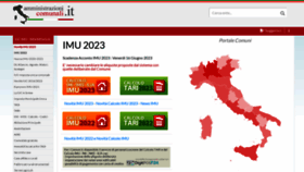 What Amministrazionicomunali.net website looked like in 2023 (2 years ago)