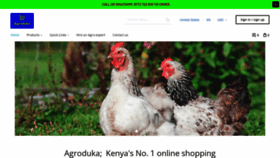 What Agroduka.com website looked like in 2023 (1 year ago)