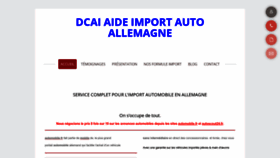 What Auto-allemagne.fr website looked like in 2023 (This year)