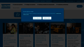 What Atlascopco.es website looked like in 2023 (This year)