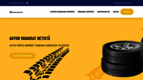 What Autopartsmarket.fi website looked like in 2023 (This year)