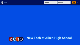 What Aikennewtech.echo-ntn.org website looked like in 2023 (This year)