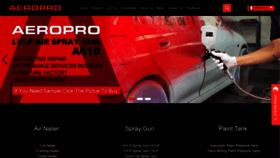 What Airpaintsprayer.com website looked like in 2023 (This year)