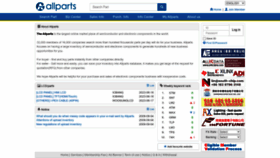 What Allparts.cn website looked like in 2023 (This year)