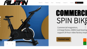What Ailiman-fitnesssport.com website looked like in 2023 (This year)