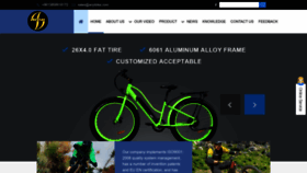 What Anyiebikes.com website looked like in 2023 (This year)
