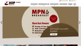 What Aoporphan.com website looked like in 2023 (This year)