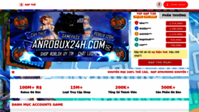 What Anrobux24h.net website looked like in 2023 (This year)