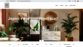 What Albionproperty.eu website looked like in 2023 (2 years ago)