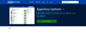 What Appsitory.com website looked like in 2023 (This year)