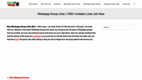 What Activewpgroups.com website looked like in 2023 (This year)