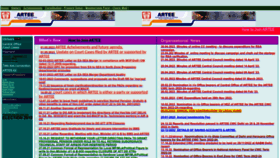What Arteeindia.org website looked like in 2023 (This year)