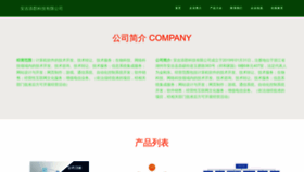 What Anjitianjun.com website looked like in 2023 (This year)