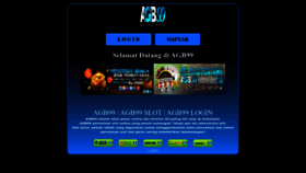 What Agb99.net website looked like in 2023 (This year)