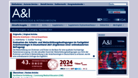 What Ai-online.info website looked like in 2023 (This year)