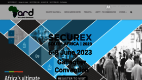 What Aradiod.co.za website looked like in 2023 (This year)