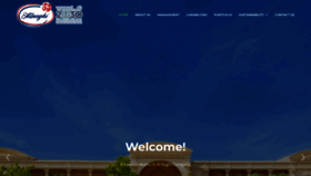 What Alnaghi.com website looked like in 2023 (1 year ago)