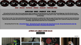 What Afrobirdsfarm.com website looked like in 2023 (This year)