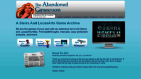 What Agamesroom.com website looked like in 2023 (This year)
