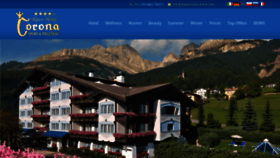 What Alpenhotelcorona.com website looked like in 2023 (This year)