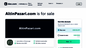 What Altinpazari.com website looked like in 2023 (This year)