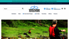 What Americansafaricruises.com website looked like in 2023 (This year)